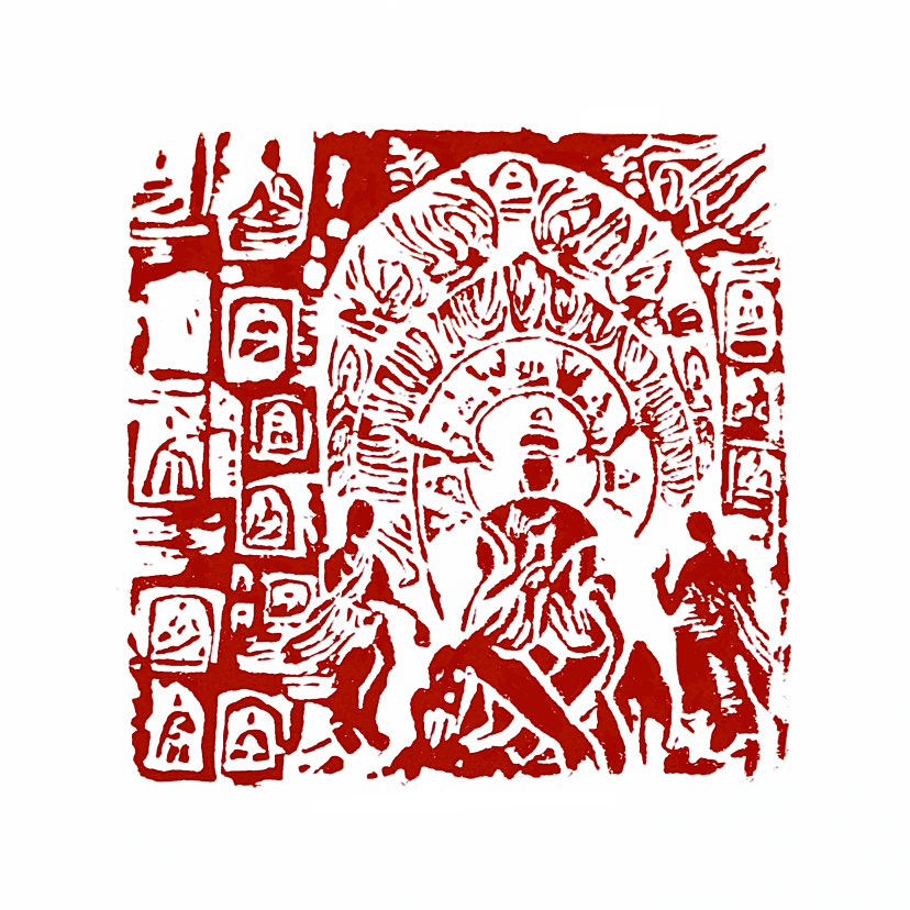 【一日一印* 万事因果皆有报应】“万事因果皆有报应”意指世间万物皆有因果关联，善行得善果，恶行得恶报