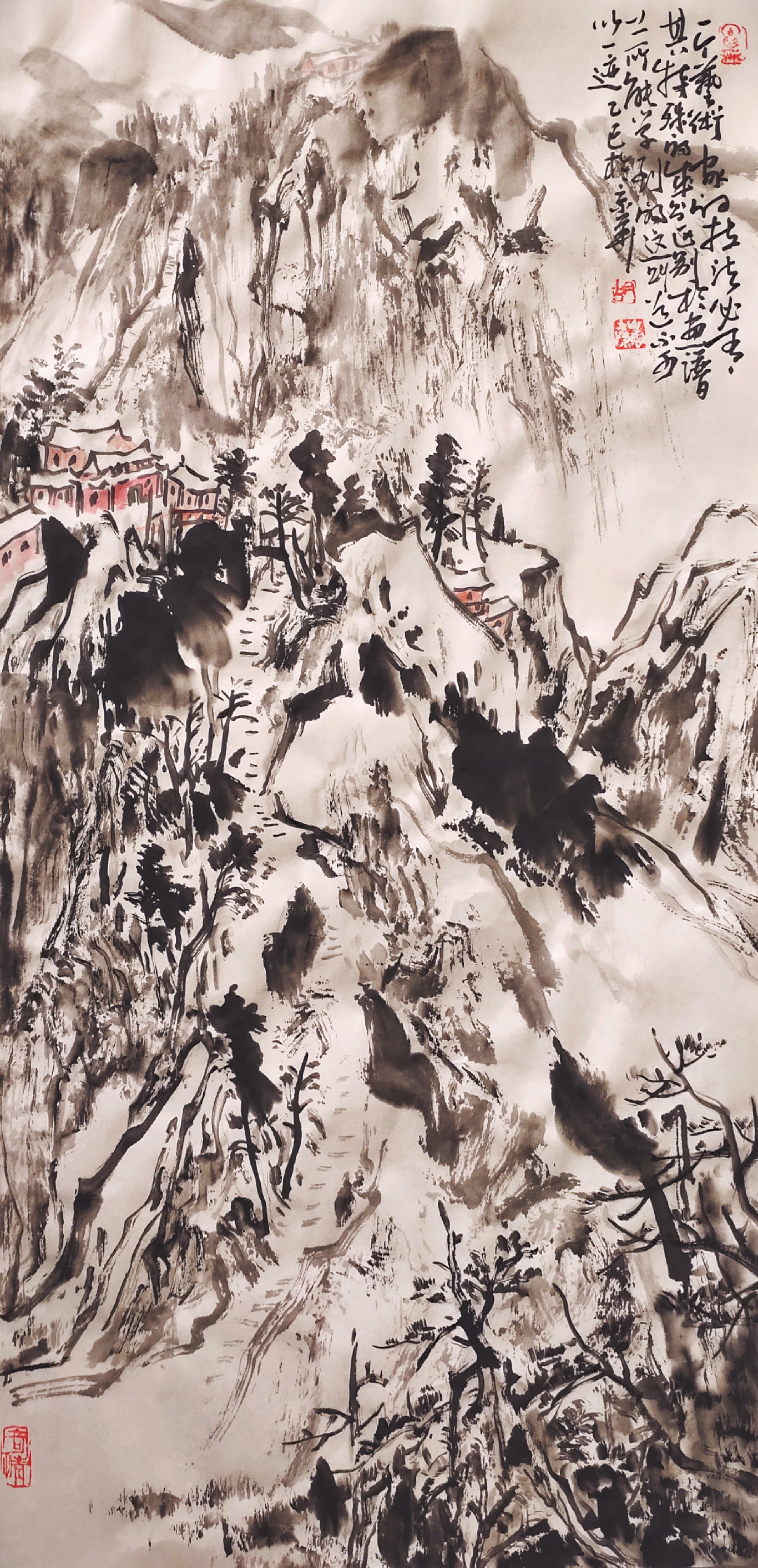 胡曾宁中国画