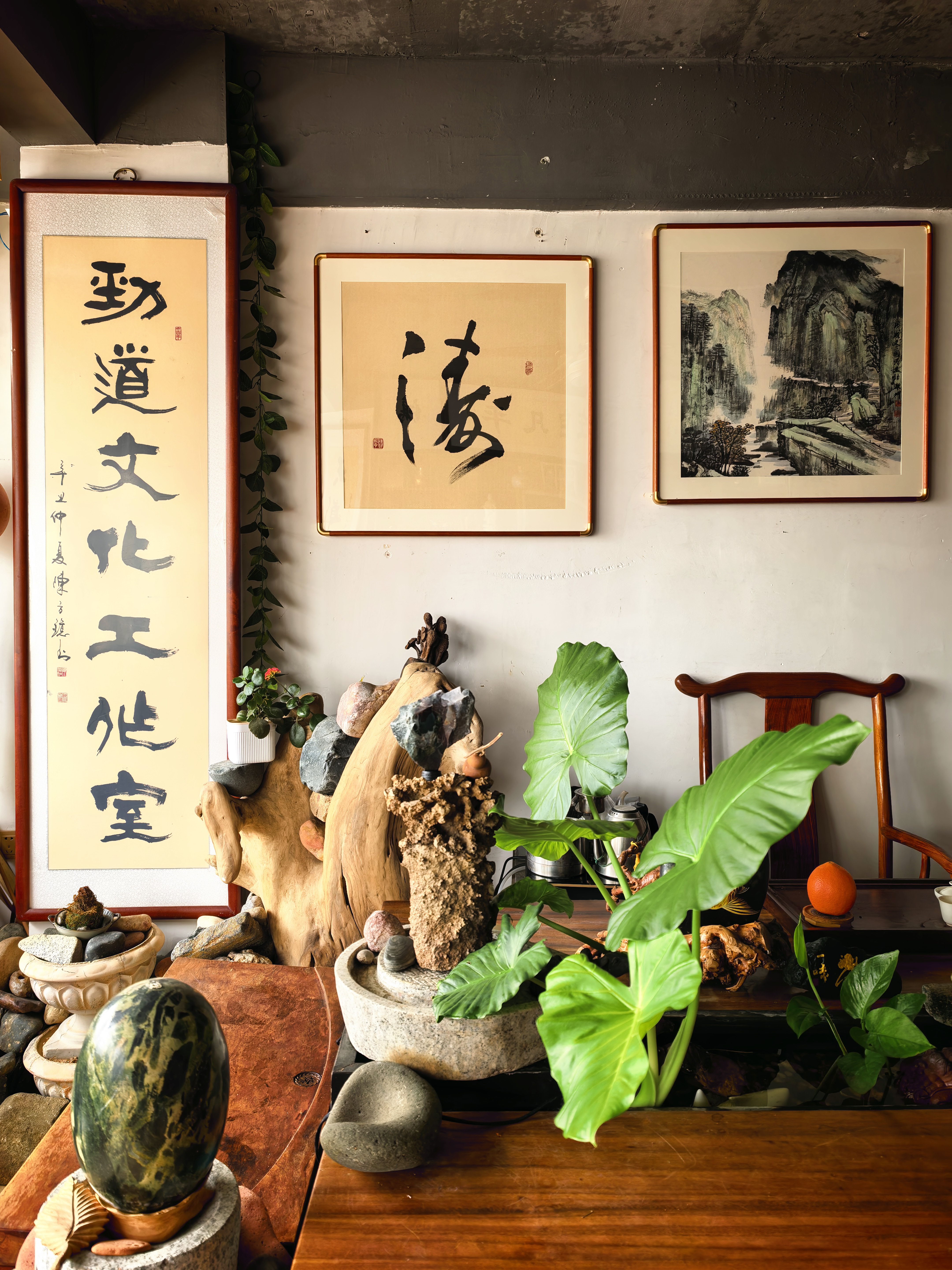 文化部高级书法家陈劲财老师书法艺术