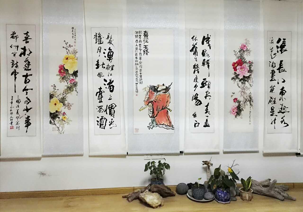 文化部高级书法家陈劲财老师书法艺术
