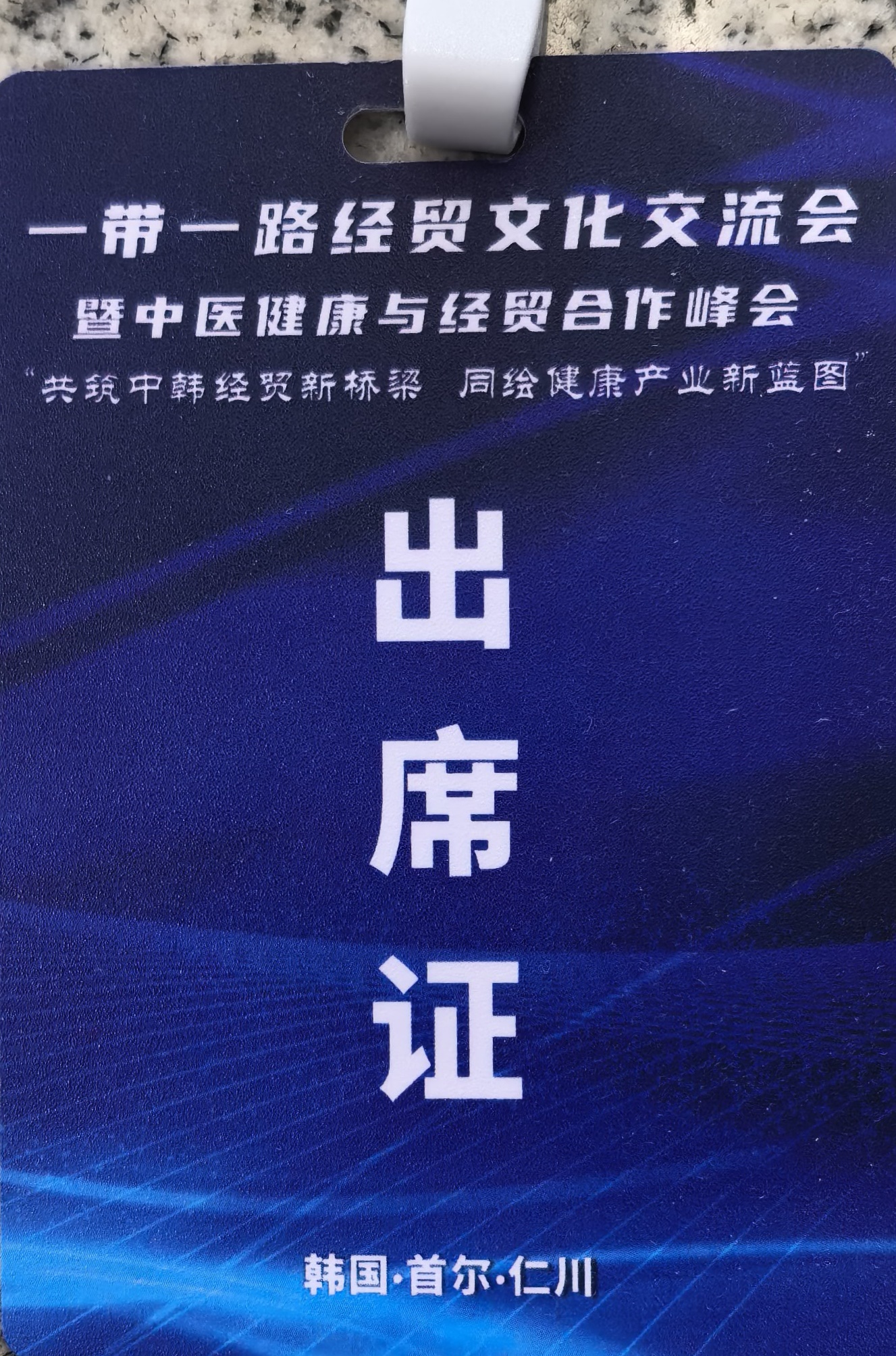 赴韩国一带一路中韩经贸文化交流会