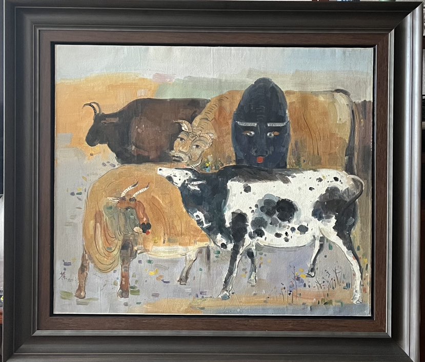 吴冠中油画作品欣赏