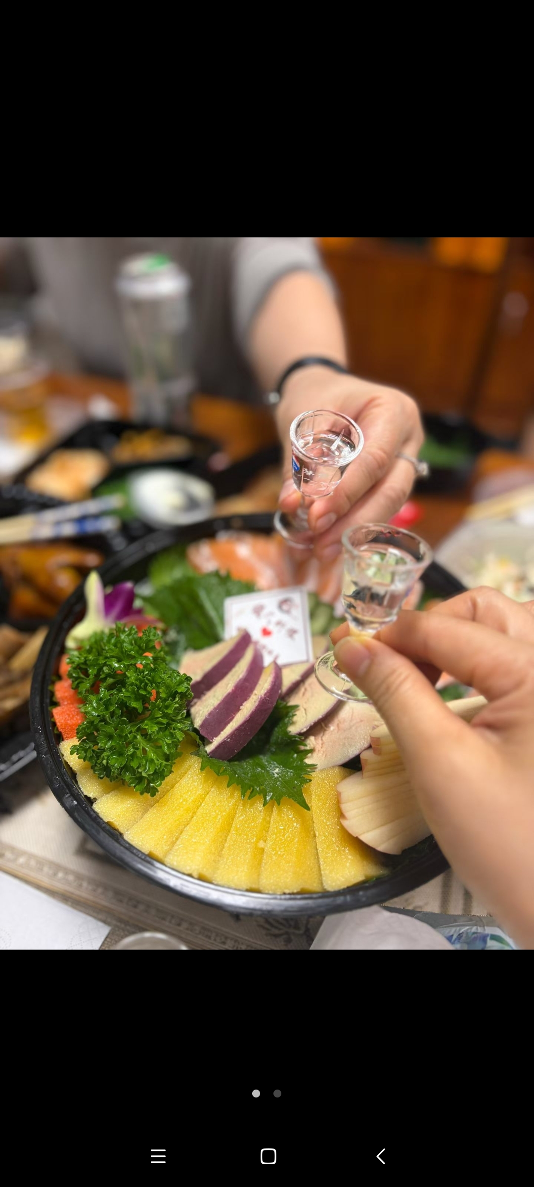 小酌 🥂小酒配河田鸡 😄👍