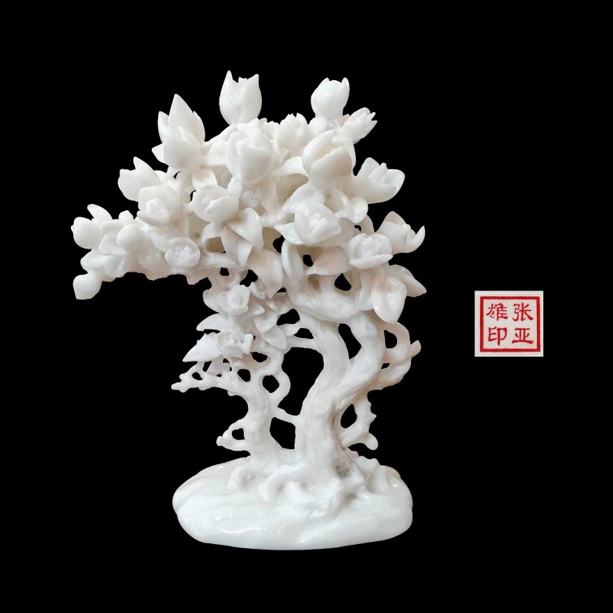 张亚雄雕刻《厦门三角梅》的创作理念