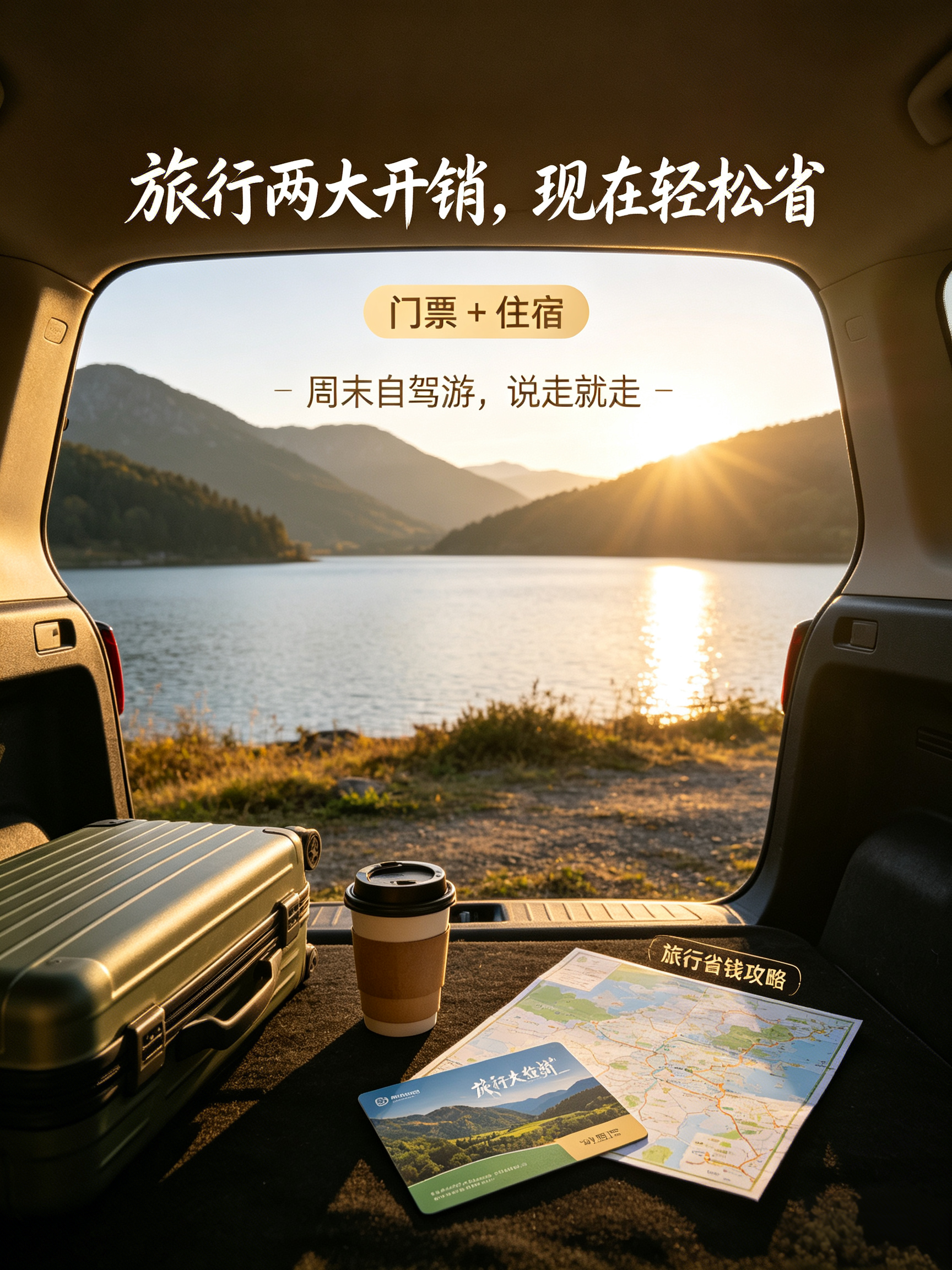 出门花钱最多的门票、酒店
现在一套组合全部搞定
景区一卡通+任意住会员
彻底告别高额出行成本
 周末