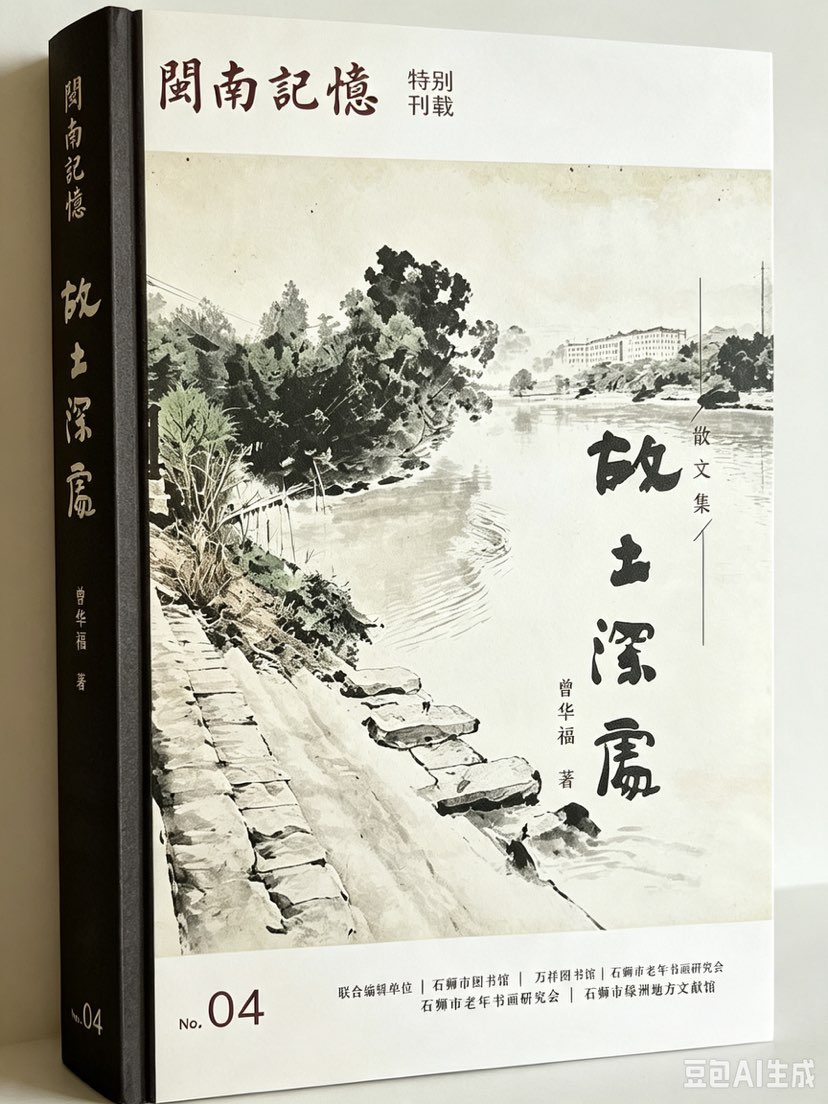潘体书法为石狮《闽南记憶》特刊题写书名。原拟定书名《乡土乡音乡情》。