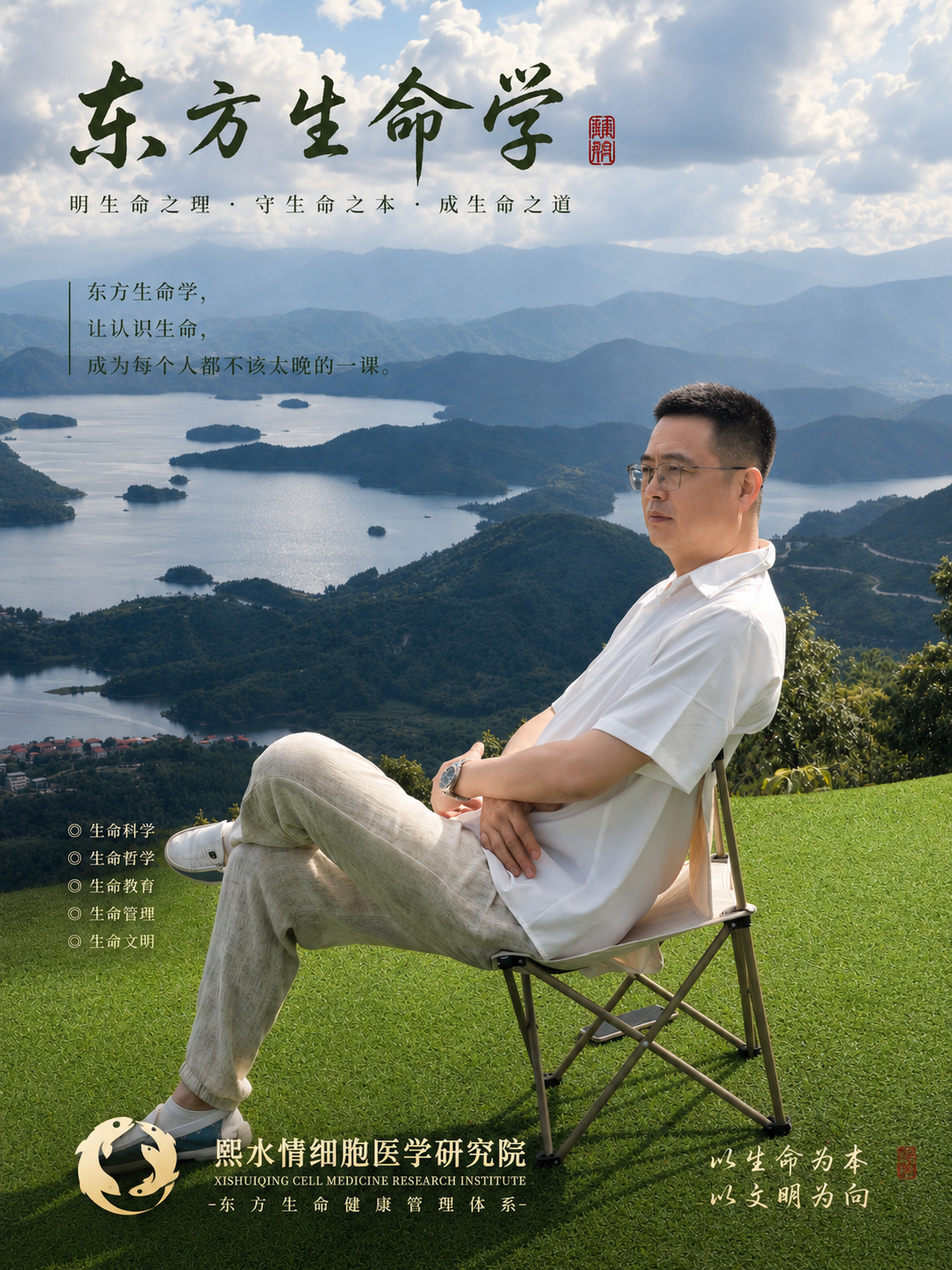 李江林院长简介

李江林
厦门市熙水情细胞医学研究院院长
东方生命学创建与推动者
东方生命学院发起人