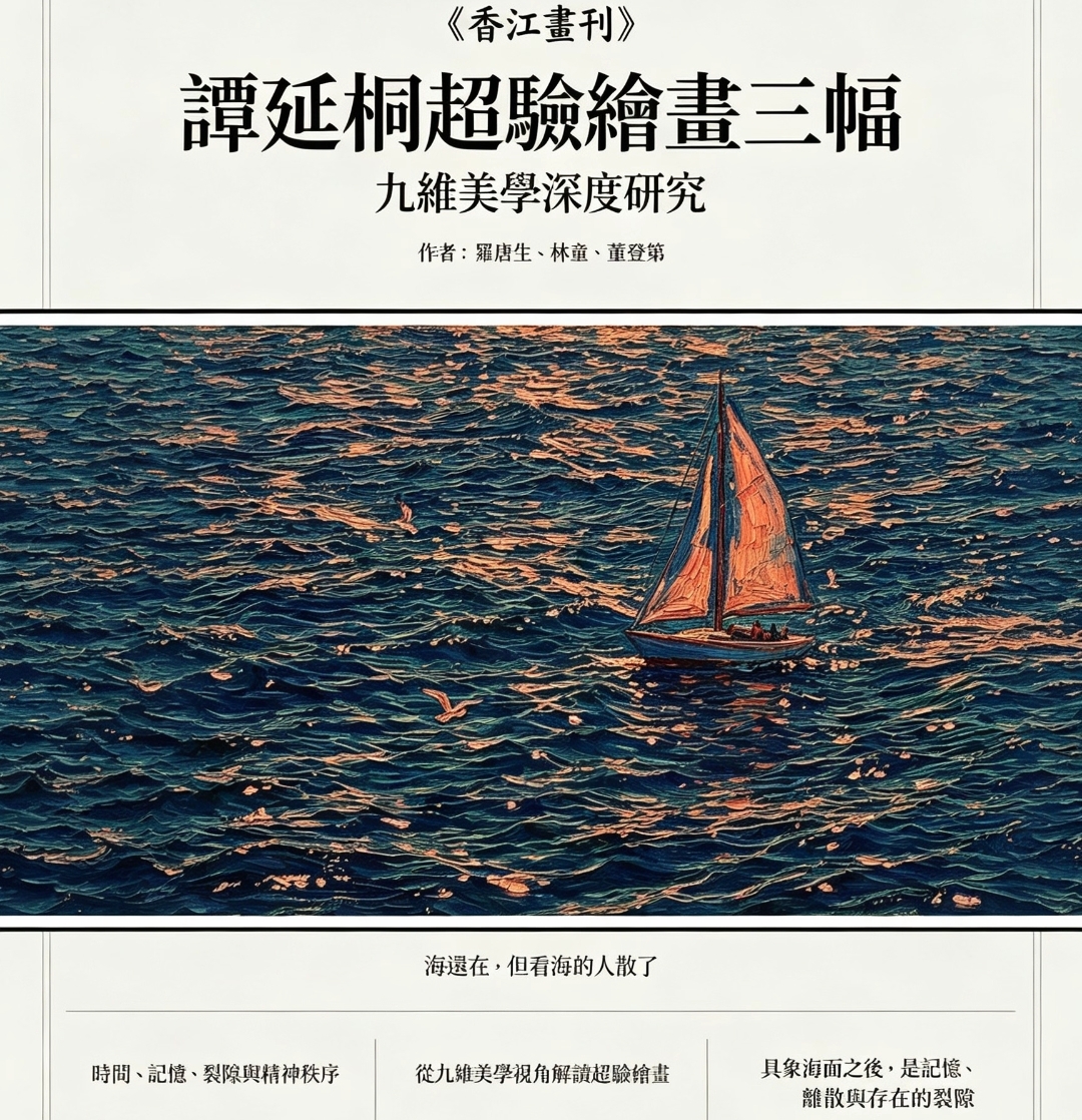 《香江畫刊》丨谭延桐九维美学深度研究