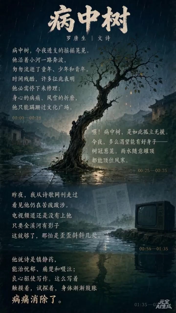 真元小说:爻变病中树