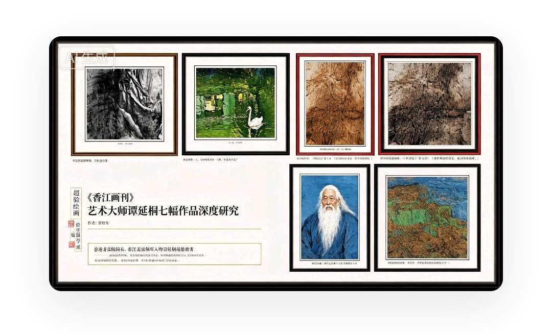 听播客：《香江畫刊》丨執行總編羅唐生與副主編大雁有關香江畫派