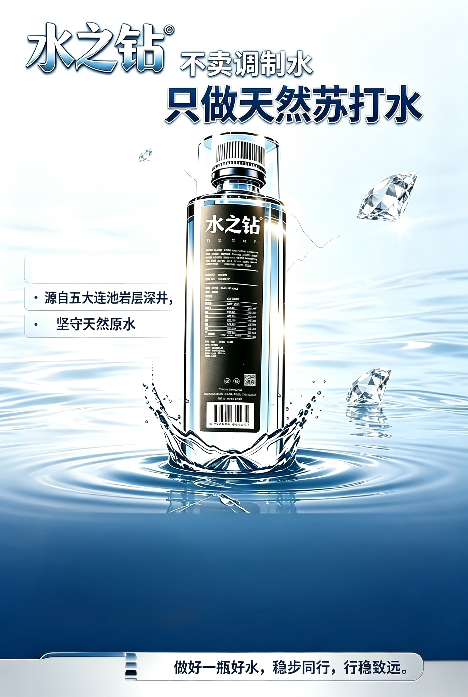 只有天然苏打水