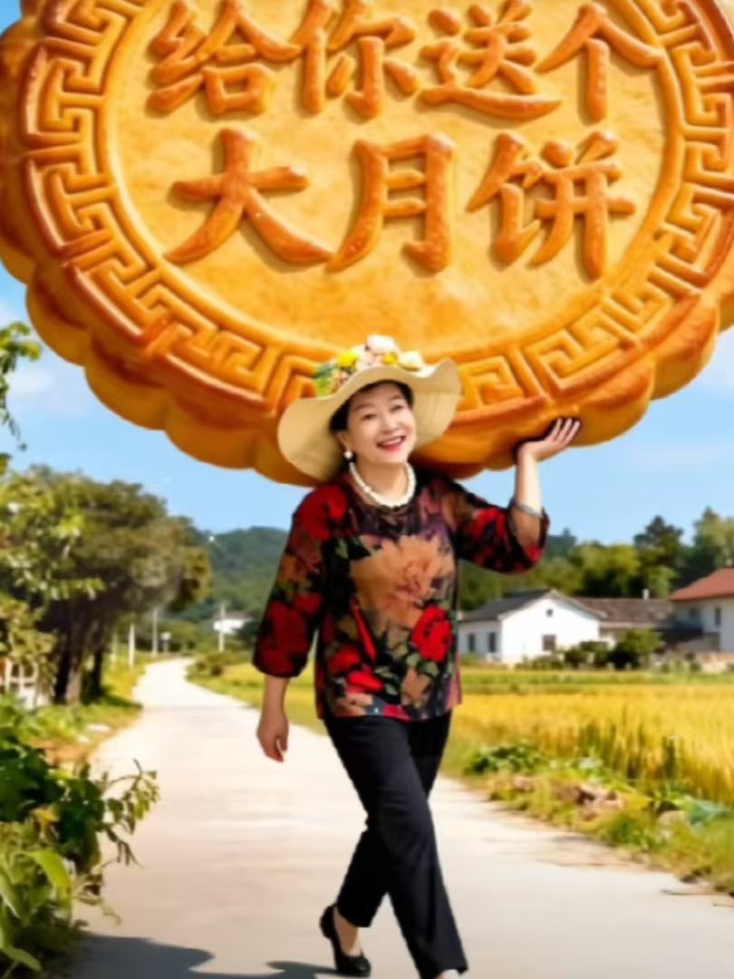美好生活即得相伴、中秋佳节月圆人团圆