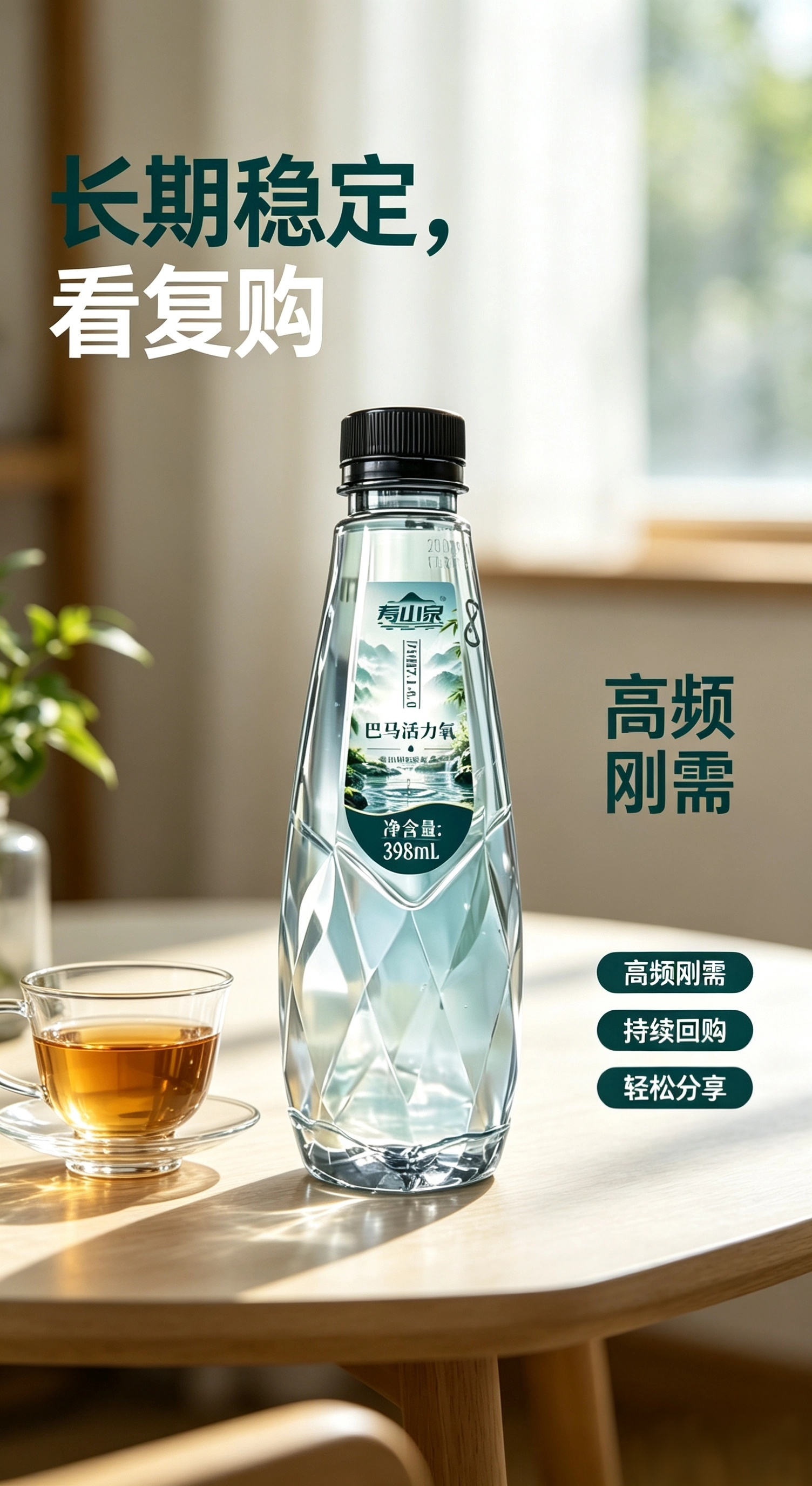 同样是做饮水相关事业，为什么有人能长期稳定做下去？
答案藏在复购两个字里。

巴马天然活性水，源自广