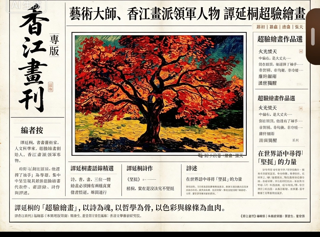 香江畫派丨林童评後續三至四章完整評 《香江畫刊》編首語