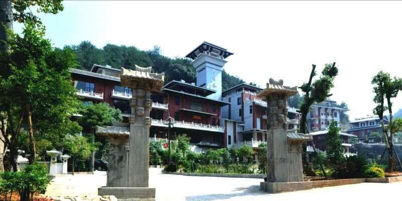 中华汉文苑博物馆建筑群一角