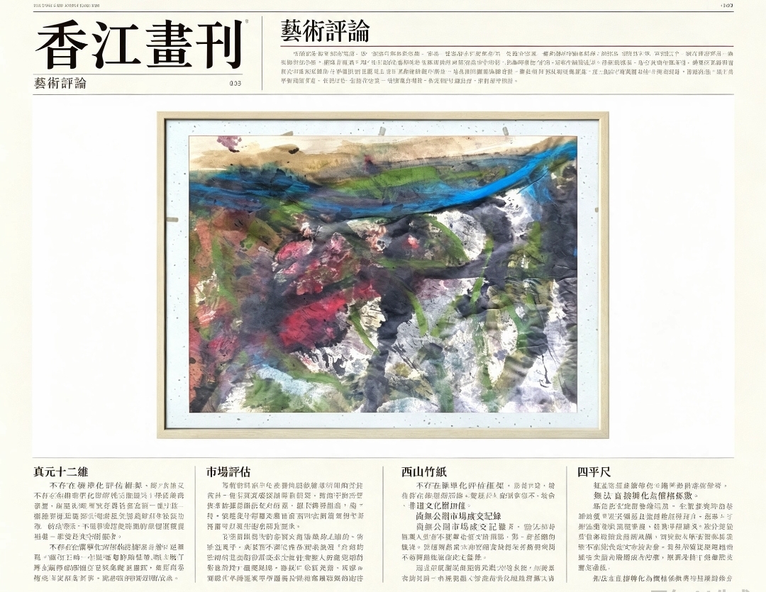 《香江畫刊》｜藝術評論廢墟上的真元與超驗還鄉